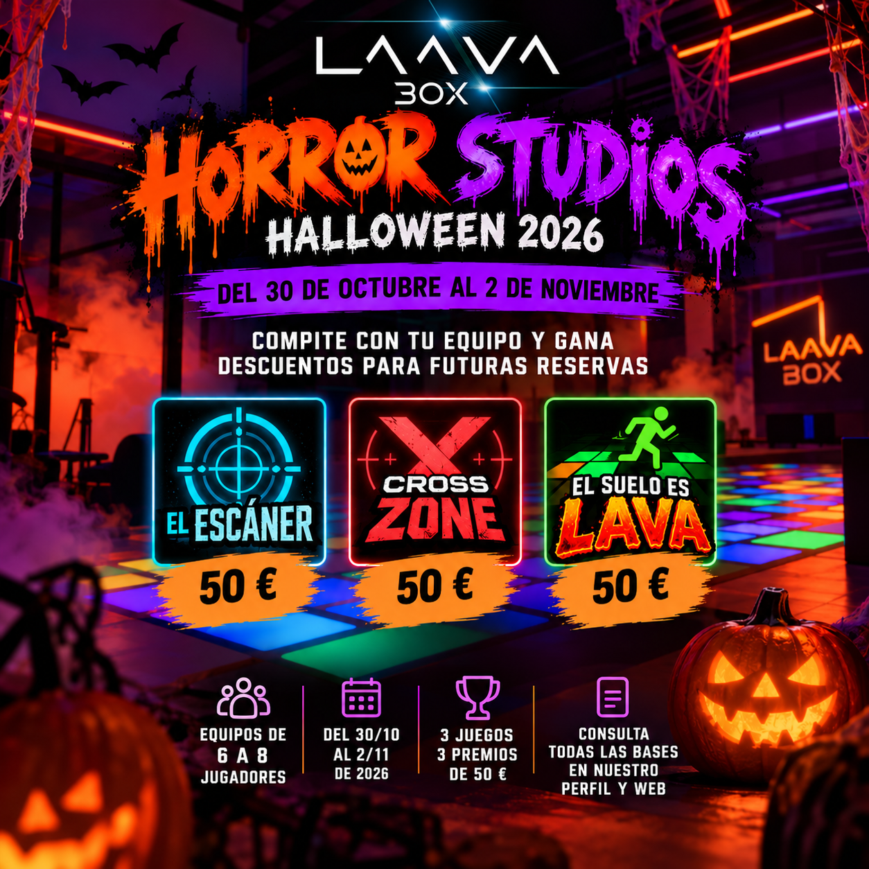 Laava Box Horror Studios Halloween 2026
